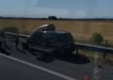 Верижна катастрофа е станала на автомагистрала Тракия в района на