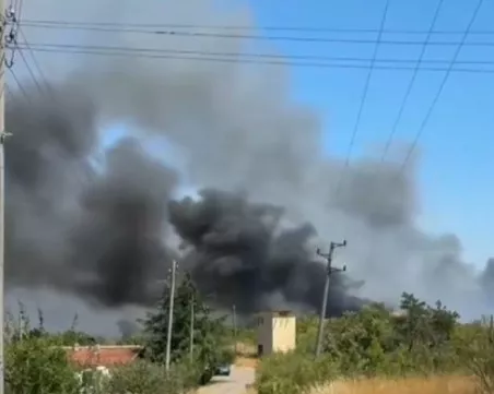Щетите от пожара във вилна зона край Бургас: 30 къщи и 5 автомобила са изпепелени