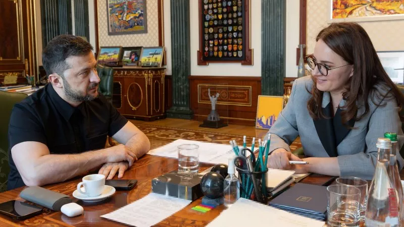 Зеленски номинира първия вицепремиер за министър-председател на Украйна