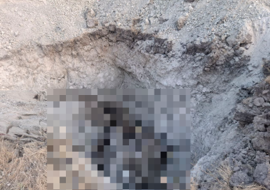 Зaгробват умъртвени болни от шарка животни край водоизточник и параклис с лековита вода в Първомайско