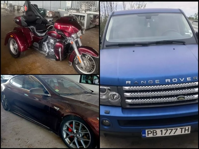 Топ 3 оферти на НАП-Пловдив: Harley за ценители, Tesla за напреднали и Range Rover за приключенци
