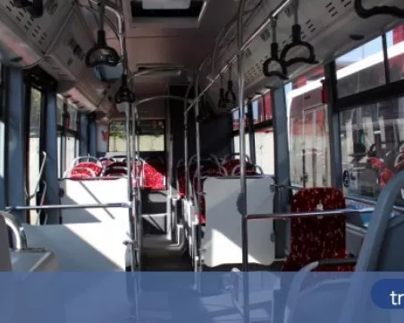 Автобус по линия 21 в Пловдив съкрати курса си, не отиде до последна спирка