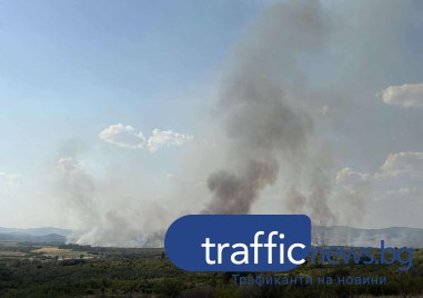 Възстановиха напълно движението по АМ Тракия след огнената стихия край Пазарджик