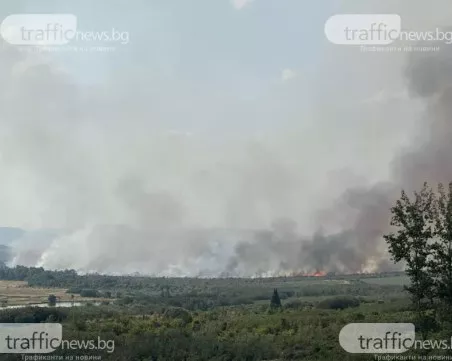 Не е напълно потушен големият пожар на АМ 