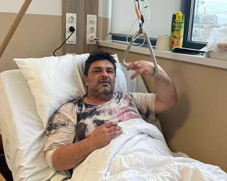 Тежко болен самотен баща спешно се нуждае от средства, за да се излекува и да живее