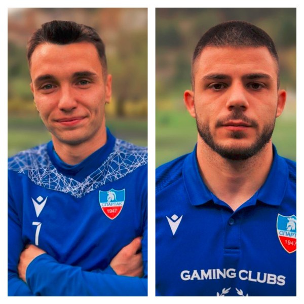 Спартак се раздели с двама играчи