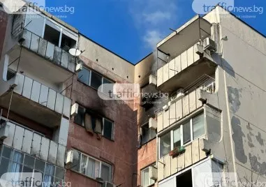 Огнен ад в „Тракия: Спасиха възрастен мъж от горящо жилище, в болница е