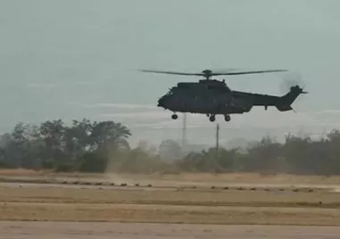 Пред минути у нас пристигна четвърти хеликоптер – румънски Блек