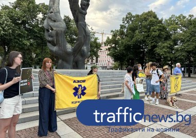 Протестиращи поискаха свобода за военнопленниците на Украйна: Като общество не трябва да сме безучастни