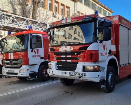 138 пожара са потушени в страната, двама души са пострадали през изминалото денонощие