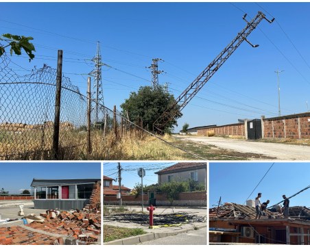 Доставиха нов 40-тонен трансформатор за Раковски, регионът се възстановява след бедствието