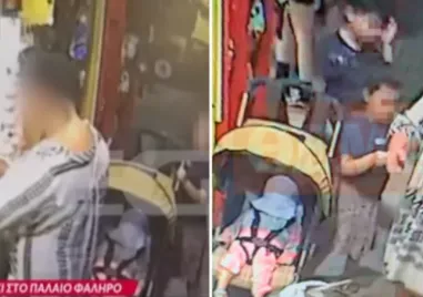 Гръцката полиция задържа жената  заснета на видеозаписи в района на плажа