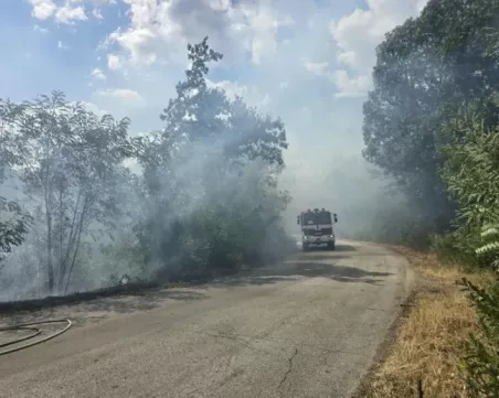Локализиран е пожарът край врачанското село Главаци