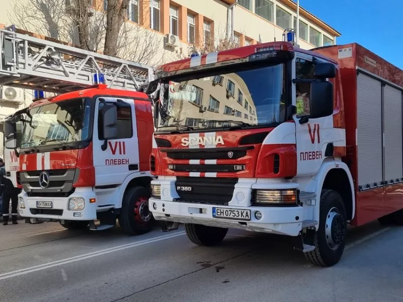 Общо 118 пожара са потушени в страната през изминалото денонощие