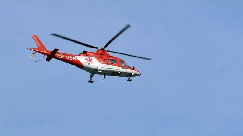 Медицинският хеликоптер транспортира пациент в тежко състояние от Бургас до