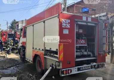 8 годишно дете си е играело с огън в следствие на