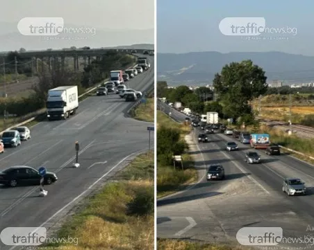 Ремонтите по Рогошко и Брезовско шосе вкараха жители на няколко села в капана на тапите