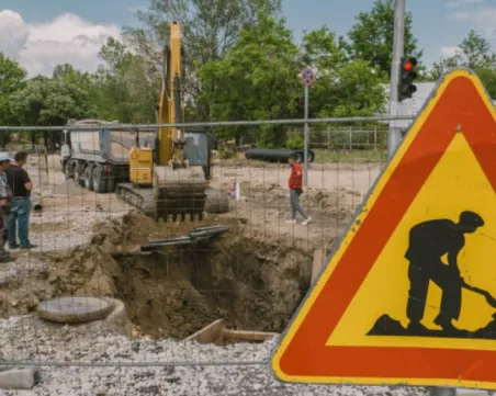 Два квартала на Пловдив са без вода заради дейности по Южния колектор, в целия град налягането е ниско