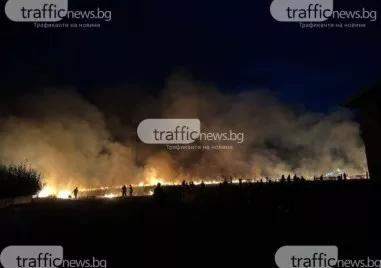 Нов пожар избухна в следобедните часове днес в област Хасково