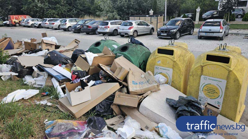 Проблемите с боклука по най-застрояваната улица в „Западен