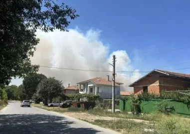 В момента предвид росата обстановката е по спокойна Не е такава