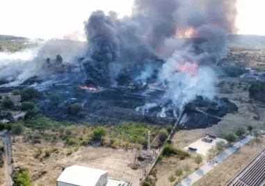 Леко завишени нива на концентрациите на метан и въглероден оксид