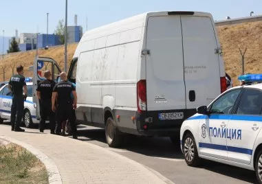 След кратко преследване Столичната полиция предотврати кражба на бус със