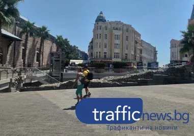 Пореден слънчев и горещ августовски ден в Пловдив и днес