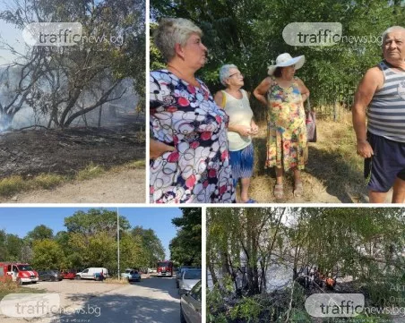 Потърпевши от пожара край Ботаническата градина: Умишлен е палежът! Пълно е с наркомани и момичета за пари