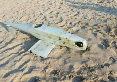 Военен дрон беше открит днес на плаж Хармани край Созопол