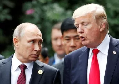 Срещата между руския президент Владимир Путин и американския лидер Доналд