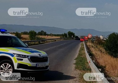 Челен сблъсък между две коли край Пловдив, мъж загина намясто