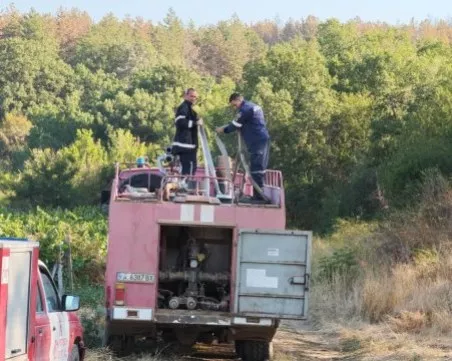 След големия пожар край Сунгурларе: Отмениха бедственото положение в Скала