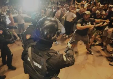 Сръбският министър на вътрешните работи Ивица Дачич съобщи че най малко