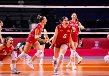 Волейболистките от националния отбор на България за жени под 21 години завършиха