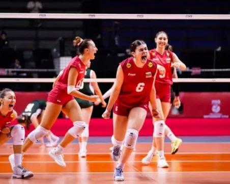 Волейболните националки на България U21 на четвърто място в света