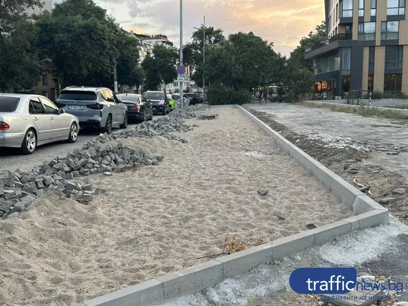 Спряха дейностите по изграждането на два паркинга в 
