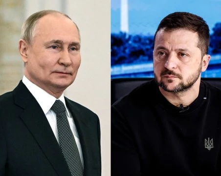 Зеленски е отказал на Путин среща на върха за мир в Москва