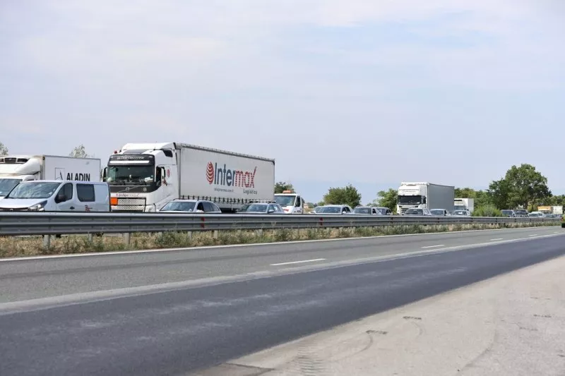 800 лв. глоба е била наложена на шофьора, засечен от