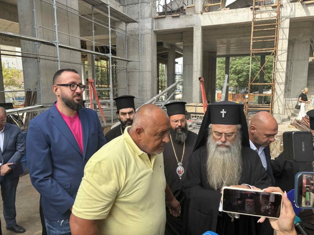 Над 2 млн. лв. са нужни за довършване на новата църква в Тракия, Борисов обеща да ги намерят