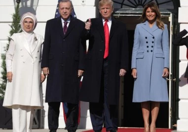 Първата дама на Турция Емине Ердоган изпрати писмо до първата дама на