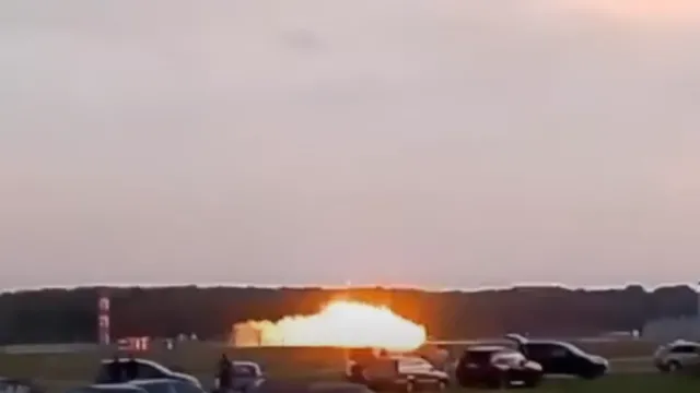 Пилот загина, след като изтребител F-16 се разби в Полша ВИДЕО