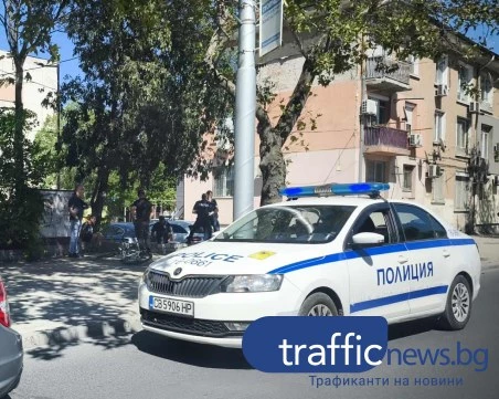Полицейска акция и арест на пловдивски булевард