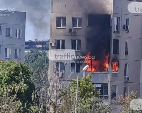 Пламналият апартамент в Тракия: Семейство празнувало годишнина, оставило свещ в саксия