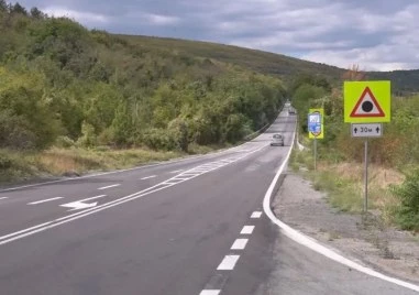 Инспекция на международния път Е-79 след тежката катастрофа със загинал