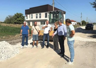 Строителните дейности по подмяна на водопроводната мрежа в Костиево са в ход