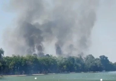 Мъж е заподозрян за причиняване на пожар вчера в района