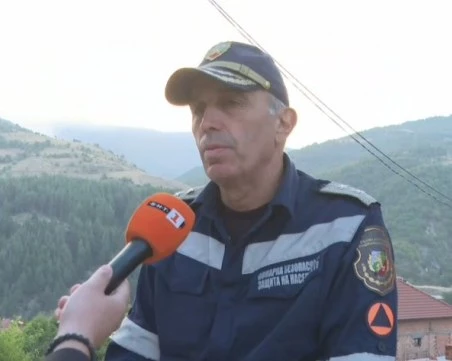 Oгънят в Национален парк 