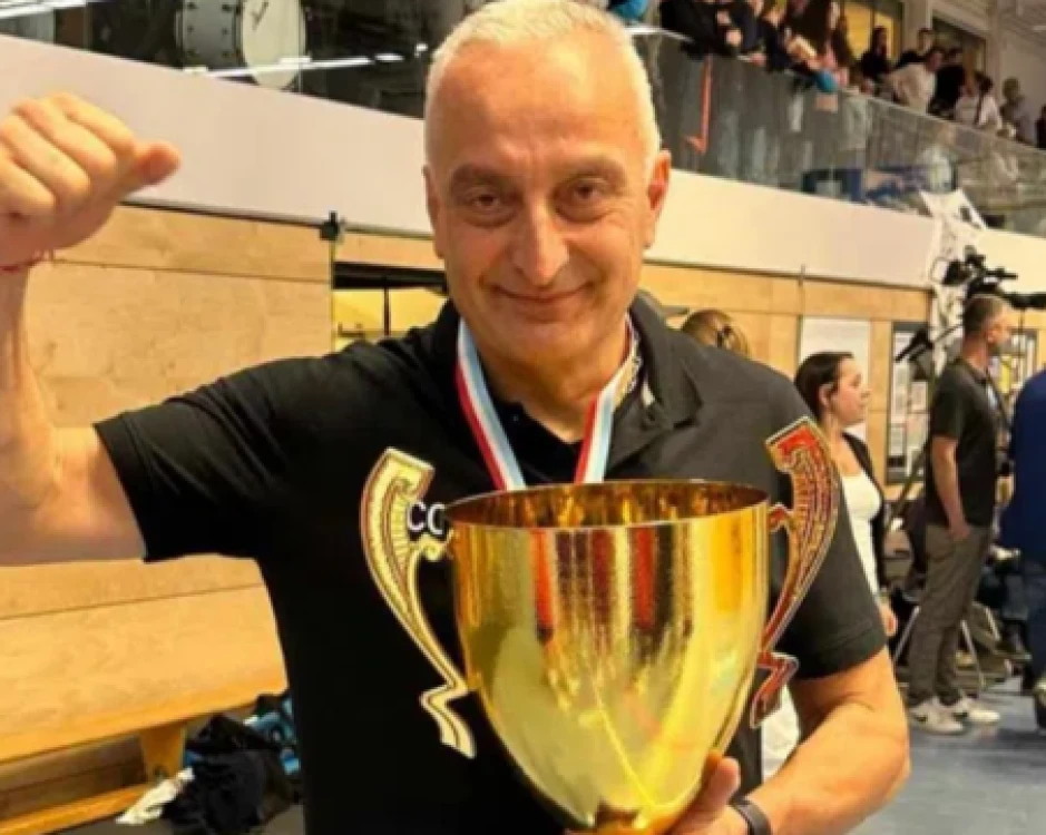 Пловдивската легенда Рангел Кривов, който издигна волейбола в Люксембург на друго ниво и не спира да печели трофеи