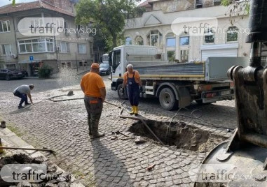 Затвориха част от ул. Антим I заради ВиК авария